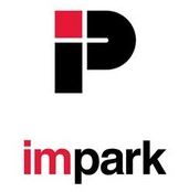 Black & red Impark logo